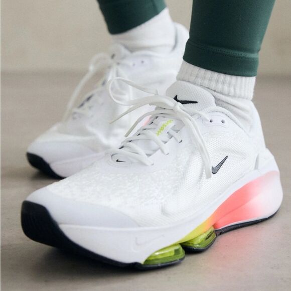 NIKE Air Zoom Versair white platform lace up shoes sneakers women’s 8.5 new - Picture 1 of 9